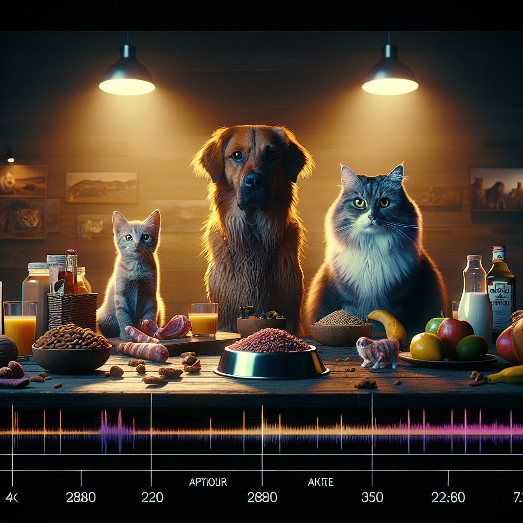 Wpływ diety na zachowanie psów i kotów.